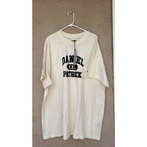 Daniel Patrick 3XL Shirt Men's Off White New Designer Logo!